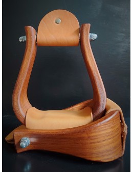 Deluxe wooden stirrups 3"...